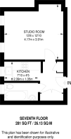 Floorplan area for info only, not for Â£/sq. ft valuation