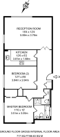 Floorplan area for info only, not for £/sq. ft valuation
