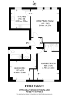 Floorplan area for info only, not for £/sq. ft valuation