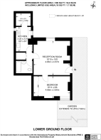 Floorplan area for info only, not for £/sq. ft valuation