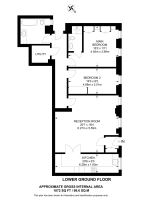Floorplan area for info only, not for £/sq. ft valuation