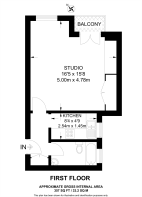 Floorplan area for info only, not for £/sq. ft valuation