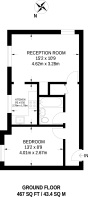 Floorplan area for info only, not for Â£/sq. ft valuation