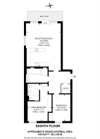 Floorplan area for info only, not for £/sq. ft valuation