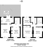 Floorplan area for info only, not for £/sq. ft valuation