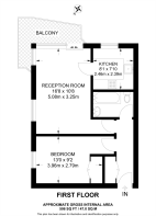 Floorplan area for info only, not for £/sq. ft valuation