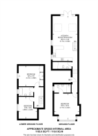 Floorplan area for info only, not for £/sq. ft valuation