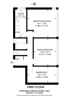 Floorplan area for info only, not for £/sq. ft valuation
