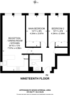 Floorplan area for info only, not for Â£/sq. ft valuation