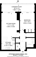 Floorplan area for info only, not for Â£/sq. ft valuation