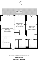 Floorplan area for info only, not for Â£/sq. ft valuation