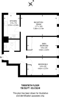 Floorplan area for info only, not for Â£/sq. ft valuation