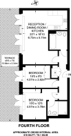 Floorplan area for info only, not for £/sq. ft valuation