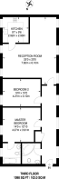 Floorplan area for info only, not for £/sq. ft valuation