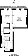 Floorplan area for info only, not for £/sq. ft valuation