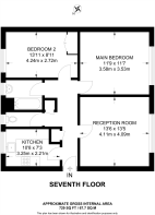 Floorplan area for info only, not for £/sq. ft valuation