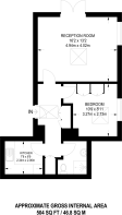 Floorplan area for info only, not for £/sq. ft valuation