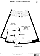 Floorplan area for info only, not for £/sq. ft valuation