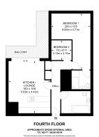 Floorplan area for info only, not for £/sq. ft valuation