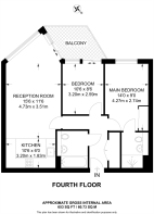 Floorplan area for info only, not for £/sq. ft valuation