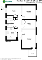 Floorplan area for info only, not for £/sq. ft valuation