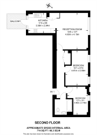 Floorplan area for info only, not for £/sq. ft valuation