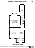 Floorplan area for info only, not for £/sq. ft valuation