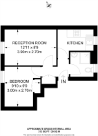 Floorplan area for info only, not for £/sq. ft valuation