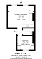 Floorplan area for info only, not for £/sq. ft valuation