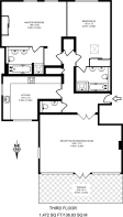 Floorplan area for info only, not for Â£/sq. ft valuation