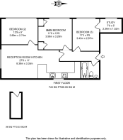 Floorplan area for info only, not for Â£/sq. ft valuation