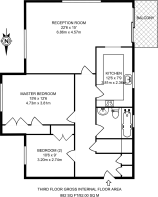 Floorplan area for info only, not for Â£/sq. ft valuation