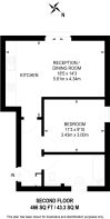 Floorplan area for info only, not for Â£/sq. ft valuation