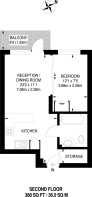 Floorplan area for info only, not for Â£/sq. ft valuation
