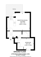 Floorplan area for info only, not for £/sq. ft valuation
