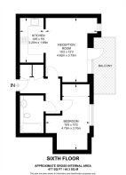 Floorplan area for info only, not for £/sq. ft valuation