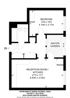 Floorplan area for info only, not for £/sq. ft valuation