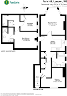 Floorplan area for info only, not for £/sq. ft valuation