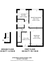 Floorplan area for info only, not for £/sq. ft valuation