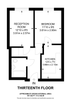 Floorplan area for info only, not for Â£/sq. ft valuation