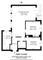 Floorplan area for info only, not for £/sq. ft valuation