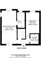 Floorplan area for info only, not for £/sq. ft valuation