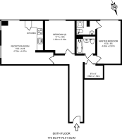 Floorplan area for info only, not for £/sq. ft valuation
