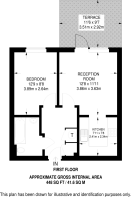 Floorplan area for info only, not for £/sq. ft valuation