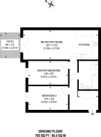 Floorplan area for info only, not for £/sq. ft valuation