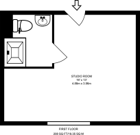 Floorplan area for info only, not for £/sq. ft valuation