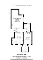 Floorplan area for info only, not for £/sq. ft valuation