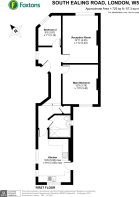 Floorplan area for info only, not for Â£/sq. ft valuation