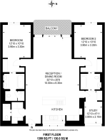 Floorplan area for info only, not for Â£/sq. ft valuation