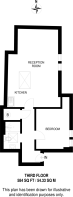 Floorplan area for info only, not for Â£/sq. ft valuation